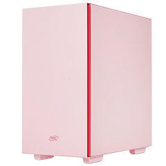 Корпус DeepCool Macube 110, Mini Tower, m-ATX, Pink, 2x3.5"/2x2.5", 2xUSB 3.0