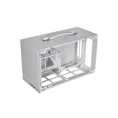 Корпус PCCooler K101 MESH WH 3F ITX 2xUSB3.0, 1xUSB-C, 1x3.5", 4x2.5" Предустановлено 3 вентилятора, Цвет: White