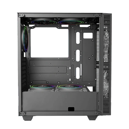 Корпус GameMax Kreator (MFG.A3612), Midi Tower, ATX, Black, 2x3.5"/2x2.5", USB2.0, USB3.0