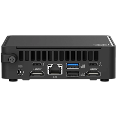 ASUS NUC 15 PRO/RNUC15CRKU500002/Ultra 5 225H 28W/Intel Arc graphics/no RAM/no Storage/Intel Wi-Fi 7 BE201/USB Total - 7/4 USB Type-A/3 USB Type-C (1x USB3.2 + 2x TB4)/2x HDMI 2.1/Support Displays - 4x 4K/no OS/EU Cord/Kit (L6)/Slim/EAN:4711387949856