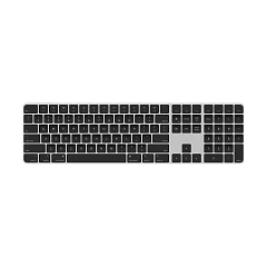 Magic Keyboard with Touch ID and Numeric Keypad for Mac models with Apple silicon - Black Keys - Russian,Model A2520