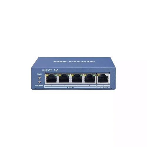 Коммутатор Hikvision DS-3E0505P-E/M