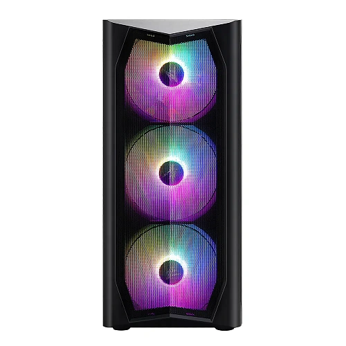 Корпус Zalman N4, Midi Tower, ATX, Black, 2x3.5"/2x2.5", 2xUSB, USB3.0, RGB