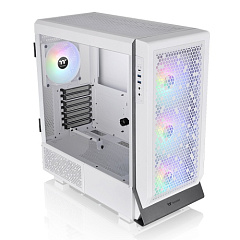 Корпус Thermaltake Ceres 500 TG ARGB Snow, Midi Tower, E-ATX, White, 2x3.5"/6x2.5", 2xUSB3.0, USB-C