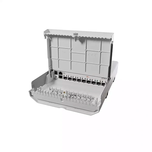 Switch 9 port Mikrotik CRS310-1G-5S-4S+OUT, 4xSFP+, 5xSFP, Console RJ-45