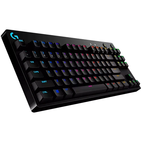 LOGITECH G PRO X TKL LIGHTSPEED Mechanical Gaming Keyboard - BLACK - US INT'L - TACTILE