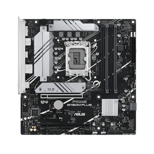 Матплата Asus Prime B760M-Plus, iB760, S1700, mATX, 4DDR-5, 1xPCI-Ex16, 4SATA, 2xM.2, HDMI, DP,14USB