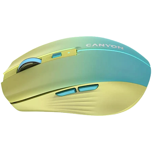 CANYON mouse MW-44  Wireless Charge Yellow Blue