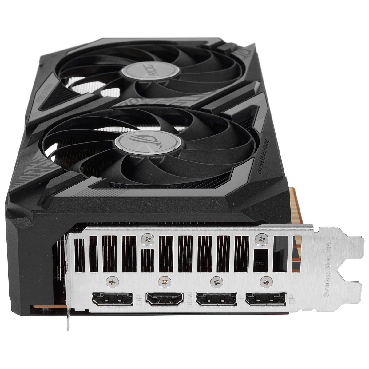 Radeon RX6600XT, Asus ROG Strix Gaming OC, 2607MHz/16000MHz, 128bit, 8GB GDDR6, HDMI, 3xDP