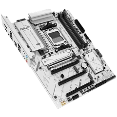 ASUS Main Board Desktop Socket AM5 AMD B850 Chipset 4 xDIMM slots,DDR5 1 x DisplayPort 1 x HDMI port 1 x PCIe 5.0 x16 slot(supports x16 mode) 1 x Wi-Fi module 3 x M.2 4 x SATA ATX Form Factor