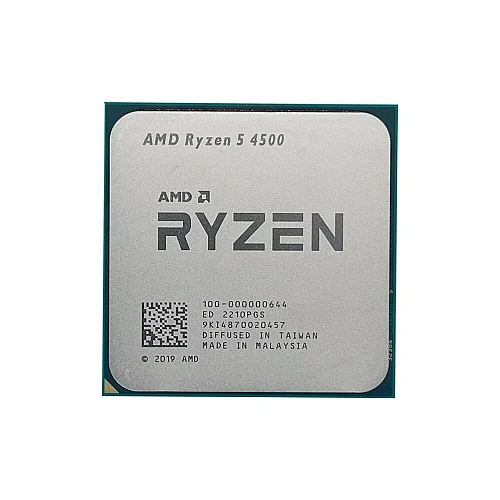 AMD Ryzen 5 4500, AM4/6 cores/Zen2/3.6GHz/8MB L3/7nm/65W, OEM