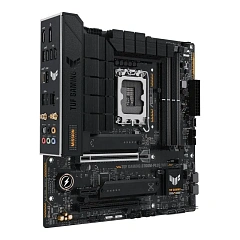 Матплата Asus TUF G B760M-Plus WiFi, iB760, S1700, mATX, 4DDR-5,2xPCI-Ex16,4SATA,2xM.2,HDMI,DP,15USB