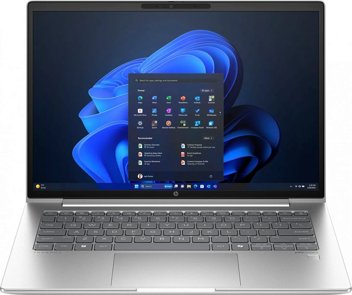 Ноутбук HP Europe/Probook 440 G11/3г/Core Ultra 5/125U/1,3 GHz/16 Gb/PCIe NVMe SSD/512 Gb/No ODD/Graphics/256 Mb/14 ''/1920x1200/Windows 11/Pro/64/FPS