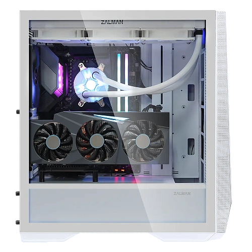 Корпус Zalman Z9 Iceberg, Midi Tower, ATX, White, 2x3.5"/3x2.5", 2xUSB2.0, 2xUSB3.0, USB-C
