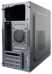 Корпус Wintek K0610 V3, Mini Tower, mATX, Black, 1x5.25"/3x3.5"/2x2.5" HDD, 2xUSB, Mic+Audio