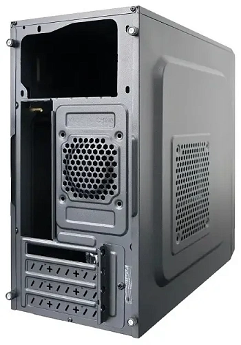 Корпус Wintek K0610 V3, Mini Tower, mATX, Black, 1x5.25"/3x3.5"/2x2.5" HDD, 2xUSB, Mic+Audio