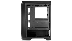 Корпус AeroCool Aero One Eclipse, Midi Tower, ATX, Black, 2x3.5"/2x2.5", 2xUSB3.0, RGB