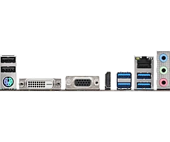 Матплата ASRock B450M-HDV R4.0, AM4, mATX, 2DDR-4, 1xPCI-Ex16, 4SATA, 1xM.2, VGA, DVI, HDMI, 12USB