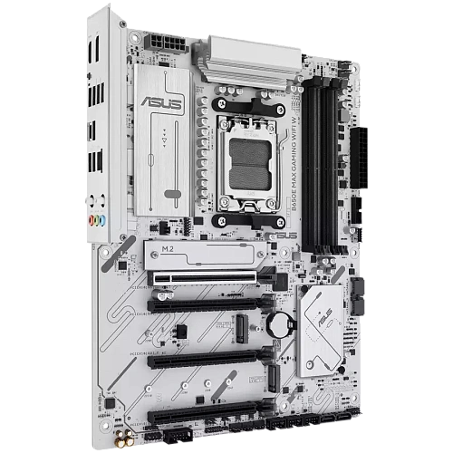 ASUS Main Baord Desktop AMD Socket AM5 AMD B650 Chipset 4 x DIMM slots, max. 256GB, DDR5 1 x DisplayPort1 x HDMI port 1 x Wi-Fi module 3 x M.2 slots 4 x SATA ATX Form Factor