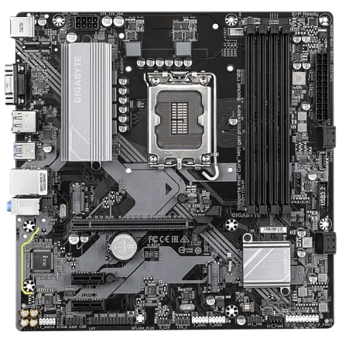 Матплата Gigabyte B760M D3HP, iB760, S1700, mATX, 4DDR-5, 1xPCI-Ex16, 4SATA, 2xM.2,VGA,HDMI,DP,11USB