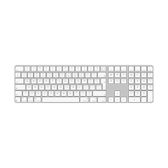 Magic Keyboard with Touch ID and Numeric Keypad for Mac models with Apple silicon - Russian - White Keys,Model A3119