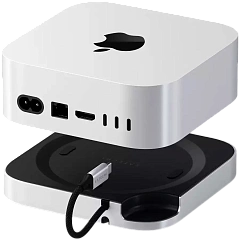 SATECHI Mac Mini M4 Stand & Hub with SSD Enclosure