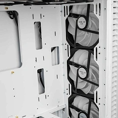 Корпус ПК без БП Kolink Observatory HF Glass ARGB Midi Tower Case - White