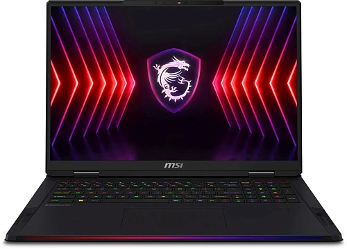 Ноутбук MSI Raider A18 HX A9WJG-244XKZ, Ryzen 9 9955HX3D/18"UHD+/64GB/1TB/GF RTX5090 24GB/LAN/DOS