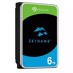 Жесткий диск для видеонаблюдения  6Tb Seagate SkyHawk Surveillance SATA3 3.5" 256Mb ST6000VX009