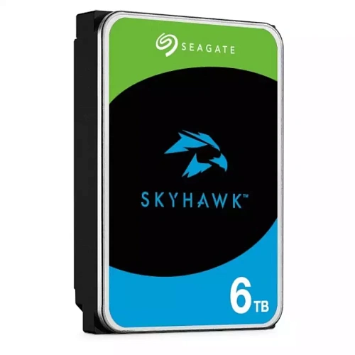 Жесткий диск для видеонаблюдения  6Tb Seagate SkyHawk Surveillance SATA3 3.5" 256Mb ST6000VX009