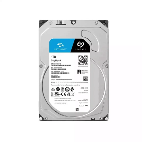Жесткий диск для видеонаблюдения  1Tb Seagate SkyHawk SATA3 3.5" 256Mb ST1000VX013