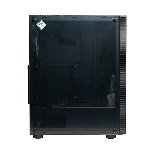 Корпус HuntKey GS450C, Midi Tower, ATX, m-ATX, Black, 2x3.5"/2x2.5", 2xUSB2.0, USB3.0, Без Б/П
