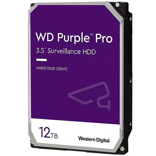 HDD AV WD Purple Pro (3.5'', 12TB, 256MB, 7200 RPM, SATA 6 Gb/s)