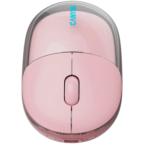 CANYON mouse OnClick 24 BT/ Wireless Transparent/Pink