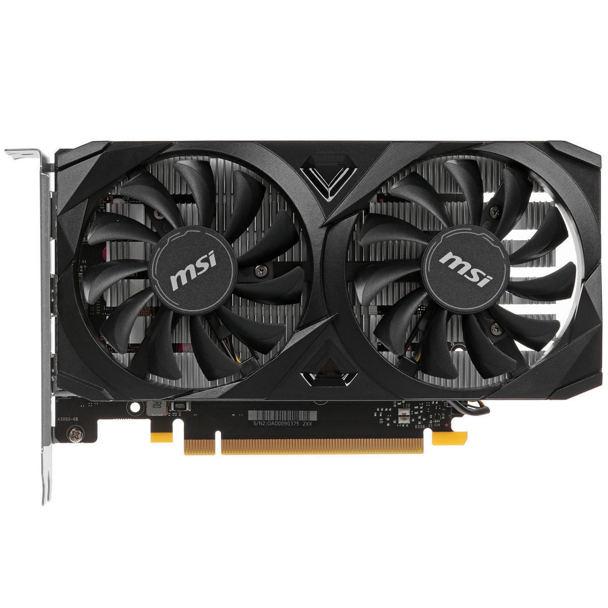 Видеокарта MSI GeForce RTX 3050 VENTUS 2X 6G OC, 6G GDDR6 96-bit 2xHDMI DP