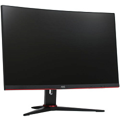 Изогнутый профессиональный игровой монитор 27" AOC C27G2ZE/BK VA 1920x1080 240Hz 0,5ms 300cd/m Curved  3000:1 Радиус кривизны1500R 2xHDMI DP Black/Red