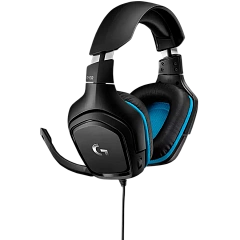 Гарнитура игровая Logitech G432 Gaming Headset Leatherette (M/N: A00090/A00092)