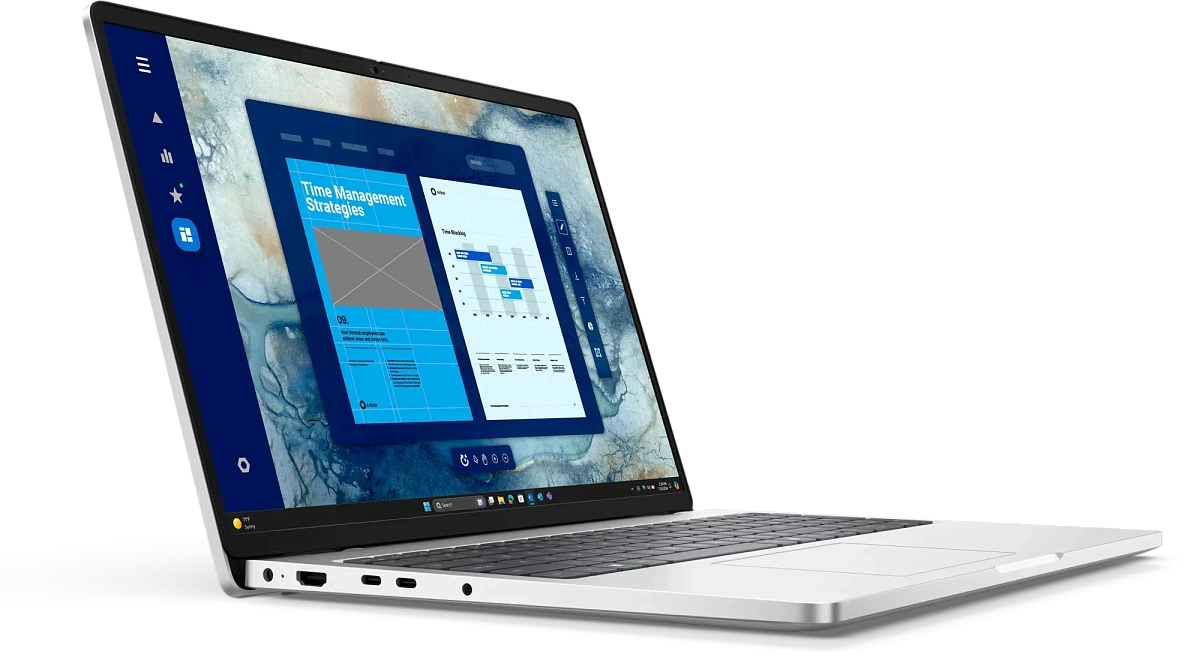 Ноутбук Dell/Pro 16 PC16250/Core Ultra 7/265U/2 GHz/16 Gb/M.2 PCIe SSD/512 Gb/No ODD/Graphics/Integrated/16 ''/1920x1200/Windows 11/Pro/64/FgrPr