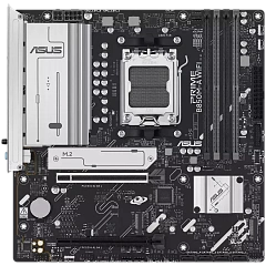 ASUS Main Desktop AMD Socket AM5 AMD B850 Chipset 4 x DIMM slots, max. 256GB 2 x DisplayPort 1 x HDMI port 1 x Wi-Fi module 3 x M.2 slots 4 x SATA mATX Form Factor