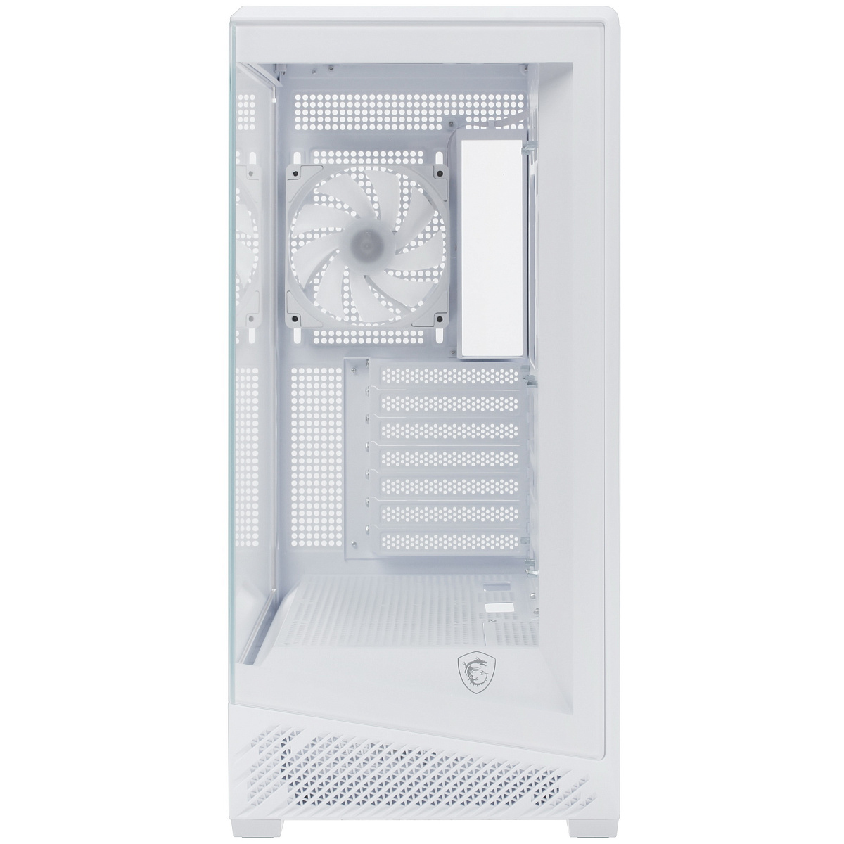 Корпус MSI MAG Pano 130R PZ, ATX backside, mATX, m-ITX, White, 2x3.5"/3x2.5", 2xUSB3.0, USB-C