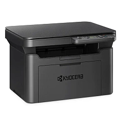МФУ лазерное монохромное Kyocera MA2000w (A4), 600x600 dpi, 20 ppm, 64 MB, 450 MHz, tray 150, USB 2.0 + Wi-Fi (802.11b/g/n), EcoPrint, ID Card Copy, 2x TK-1240 Full Toner (1500 pages each)