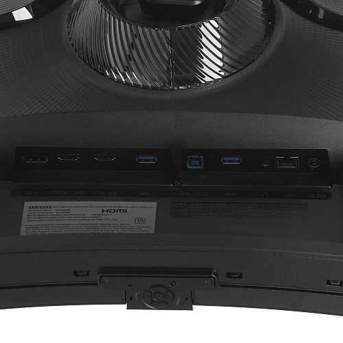 Монитор жидкокристаллический Samsung LS27BG650EIXCI 27'' 16:9 2560х1440(WQHD) VA, Curved, nonGLARE, Нет, 240 Hz, 350 cd/m2, 1ms, HDMI, DP, Speakers, Black
