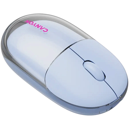 CANYON mouse OnClick 24 BT/ Wireless Transparent/Blue