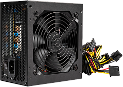 Блок питания PCCooler HW500-NP, 500W, Non Modular, 80+, Fan 120mm, HW500-NP