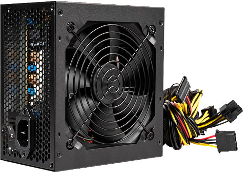 Блок питания PCCooler HW500-NP, 500W, Non Modular, 80+, Fan 120mm, HW500-NP
