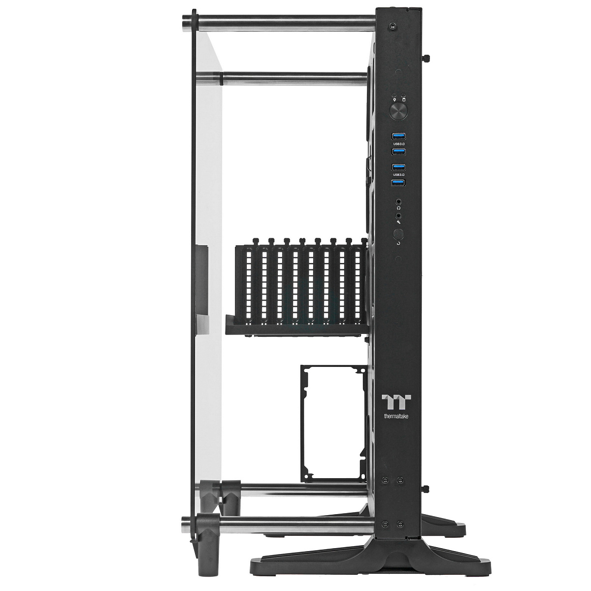 Корпус Thermaltake Core P5 TG V2, Midi Tower, ATX, Black, 6x3.5"/6x2.5", 4xUSB3.0
