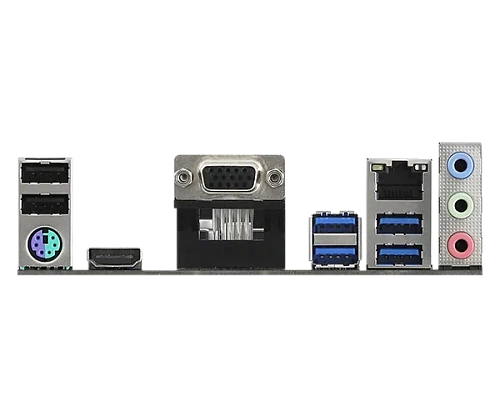 Матплата ASRock A520M-HVS, AM4, mATX, 2DDR-4, 1xPCI-Ex16, 4SATA, 1xM.2, VGA, HDMI, 12USB