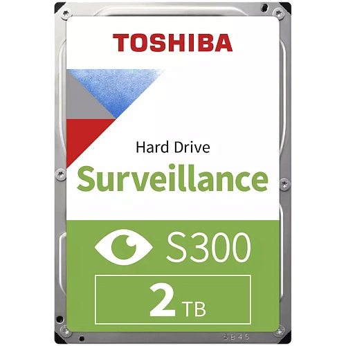 HDD Video Surveillance Toshiba S300 (3.5'' 2TB, 5400RPM, 128MB, SATA 6Gb/s), bulk