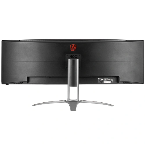 Монитор 49" AOC AGON AG493UCX2, Black-Silver, VA, 5120x1440@165Hz, 400кд/м2, 3000:1, 4ms, 3xHDMI, DP