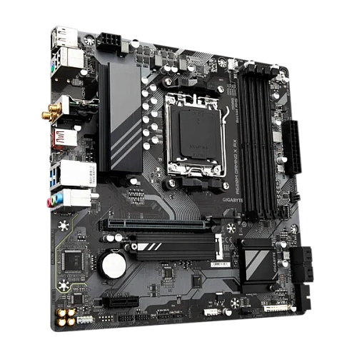 Матплата Gigabyte A620M Gaming X AX, AM5, mATX, 4DDR-5, 1xPCI-Ex16, 4SATA, 1xM.2, HDMI, DP, 11USB